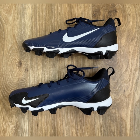 Nike Force Trout 9 Keystone Baseball Cleats Mens Sz 8.5 Midnight Navy White - Picture 5 of 6
